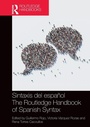 Cover: Sintaxis del espanol / The Routledge Handbook of Spanish Syntax - Routledge