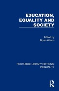 Cover: Education, Equality and Society - Routledge
