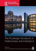 Cover: The Routledge Handbook of Parliamentary Administrations - Routledge