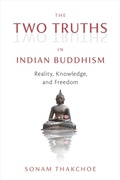 Cover: The Two Truths in Indian Buddhism - Wisdom Publications