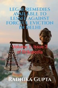 Cover: Legal Remedies Available to Lessee Against Forcful Eviction in Delhi - Notion Press