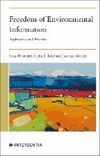 Abbildung von: Freedom of Environmental Information - Intersentia Ltd