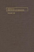 Cover: Advances in the Study of Behavior - Academic Press