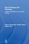 Cover: Rural Change and Planning - Routledge
