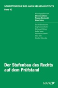 Cover: Der Stufenbau des Rechts auf dem Pr&uuml;fstand - Manz