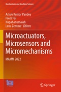 Cover: Microactuators, Microsensors and Micromechanisms - Springer