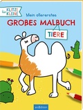 Cover: Mein allererstes gro&szlig;es Malbuch - Tiere - arsEdition
