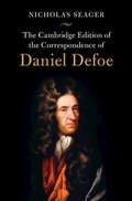 Cover: The Cambridge Edition of the Correspondence of Daniel Defoe - Cambridge University Press