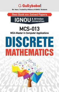 Enlarge image Cover: MCS-13 Discrete Mathematics - Gullybaba Publishing House Pvt Ltd