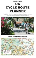 Cover: The Ultimate UK Cycle Rout Planner Map - Excellent Books