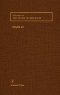 Cover: Advances in the Study of Behavior: Volume 24 - Academic Press
