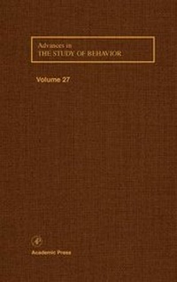 Enlarge image Cover: Advances in the Study of Behavior: Volume 27 - Academic Press
