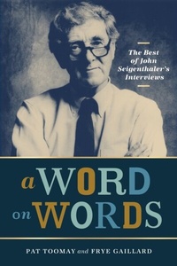 Enlarge image Cover: Word on Words - Vanderbilt University Press