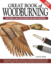 Enlarge image Cover: Great Book of Woodburning, Revised and Expanded Second Edition - Fox Chapel Publishing