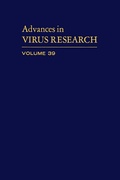 Cover: Advances in Virus Research Vol 39 - Academic Press
