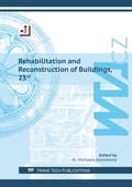 Cover: Rehabilitation and Reconstruction of Buildings, 23rd - Trans Tech Publications Ltd