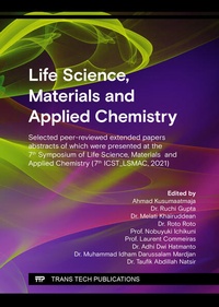 Enlarge image Cover: Life Science, Materials and Applied Chemistry (ICST_LSMAC) - Trans Tech Publications Ltd