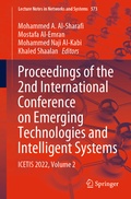 Cover: Proceedings of the 2nd International Conference on Emerging Technologies and Intelligent Systems - Springer