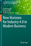 Cover: New Horizons for Industry 4.0 in Modern Business - Springer