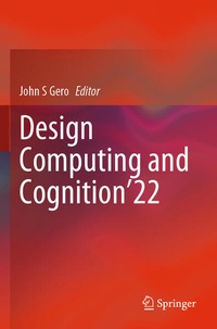 Enlarge image Cover: Design Computing and Cognition'22 - Springer