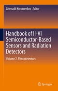 Cover: Handbook of II-VI Semiconductor-Based Sensors and Radiation Detectors - Springer
