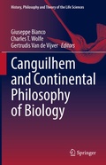 Cover: Canguilhem and Continental Philosophy of Biology - Springer