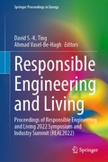 Cover: Responsible Engineering and Living - Springer