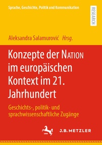 Abbildung von: Konzepte der NATION im europäischen Kontext im 21. Jahrhundert - J.B. Metzler