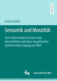 Abbildung von: Semantik und Moralität - J.B. Metzler