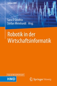 Abbildung von: Robotik in der Wirtschaftsinformatik - Springer Vieweg