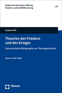 Abbildung von: Theorien des Friedens und des Krieges - Nomos