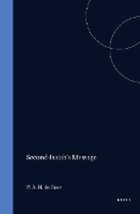Enlarge image Cover: Second-Isaiah's message - Brill