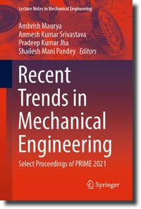 Abbildung von: Recent Trends in Mechanical Engineering - Springer
