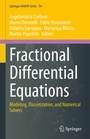 Cover: Fractional Differential Equations - Springer