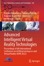 Cover: Advanced Intelligent Virtual Reality Technologies - Springer