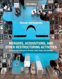 Abbildung von: Mergers, Acquisitions, and Other Restructuring Activities - Academic Press