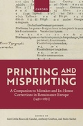 Cover: Printing and Misprinting - Oxford University Press