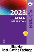 Cover: Buck's 2023 ICD-10-CM Hospital Edition, 2023 HCPCS Professional Edition & AMA 2023 CPT Professional Edition Package - Saunders