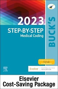 Abbildung von: Buck's Medical Coding Online for Step-by-Step Medical Coding, 2023 Edition (Access Code and Textbook Package) - Elsevier