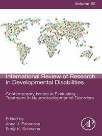 Abbildung von: Contemporary Issues in Evaluating Treatment in Neurodevelopmental Disorders - Academic Press