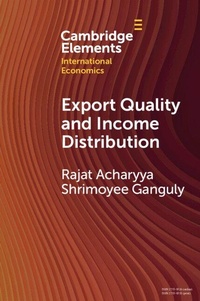 Enlarge image Cover: Export Quality and Income Distribution - Cambridge University Press