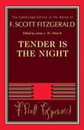 Cover: Tender Is the Night - Cambridge University Press