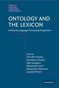 Cover: Ontology and the Lexicon - Cambridge University Press