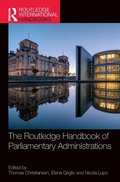 Cover: The Routledge Handbook of Parliamentary Administrations - Routledge