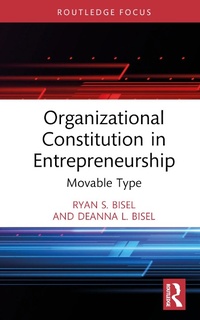 Enlarge image Cover: Organizational Constitution in Entrepreneurship - Routledge