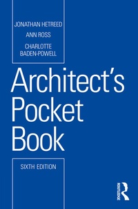 Enlarge image Cover: Architect's Pocket Book - Routledge