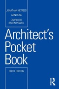 Cover: Architect's Pocket Book - Routledge