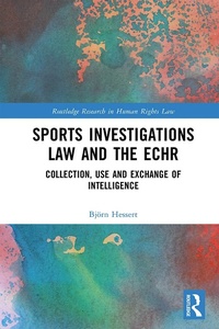 Abbildung von: Sports Investigations Law and the ECHR - Routledge