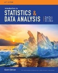 Enlarge image Cover: Introduction to Statistics and Data Analysis, APA (R) Edition - Brooks/Cole