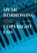 Cover: Music Borrowing and Copyright Law - Hart Publishing